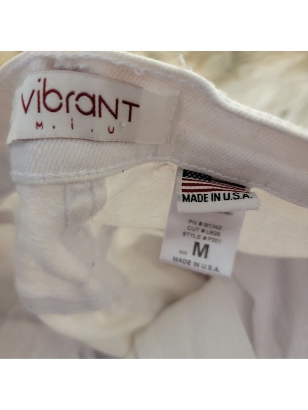 White High Waisted Shorts - Picture 4 of 5